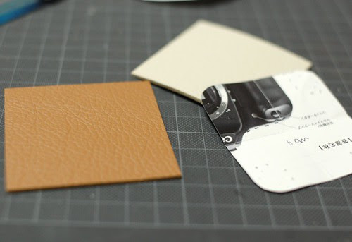 How to make a leather bottom pincushion 1