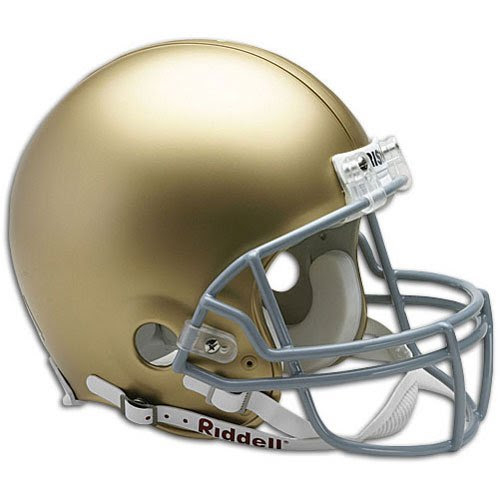 Notre Dame Riddell NCAA Authentic Pro Line Helmet