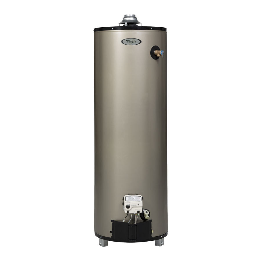 Shop Whirlpool 6th Sense 50-Gallon 12-Year Tall Gas Water ...