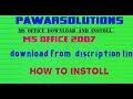 Download and Install the MS Office || 2007 || 2010 ||| 2013 || Drive link || with crack 