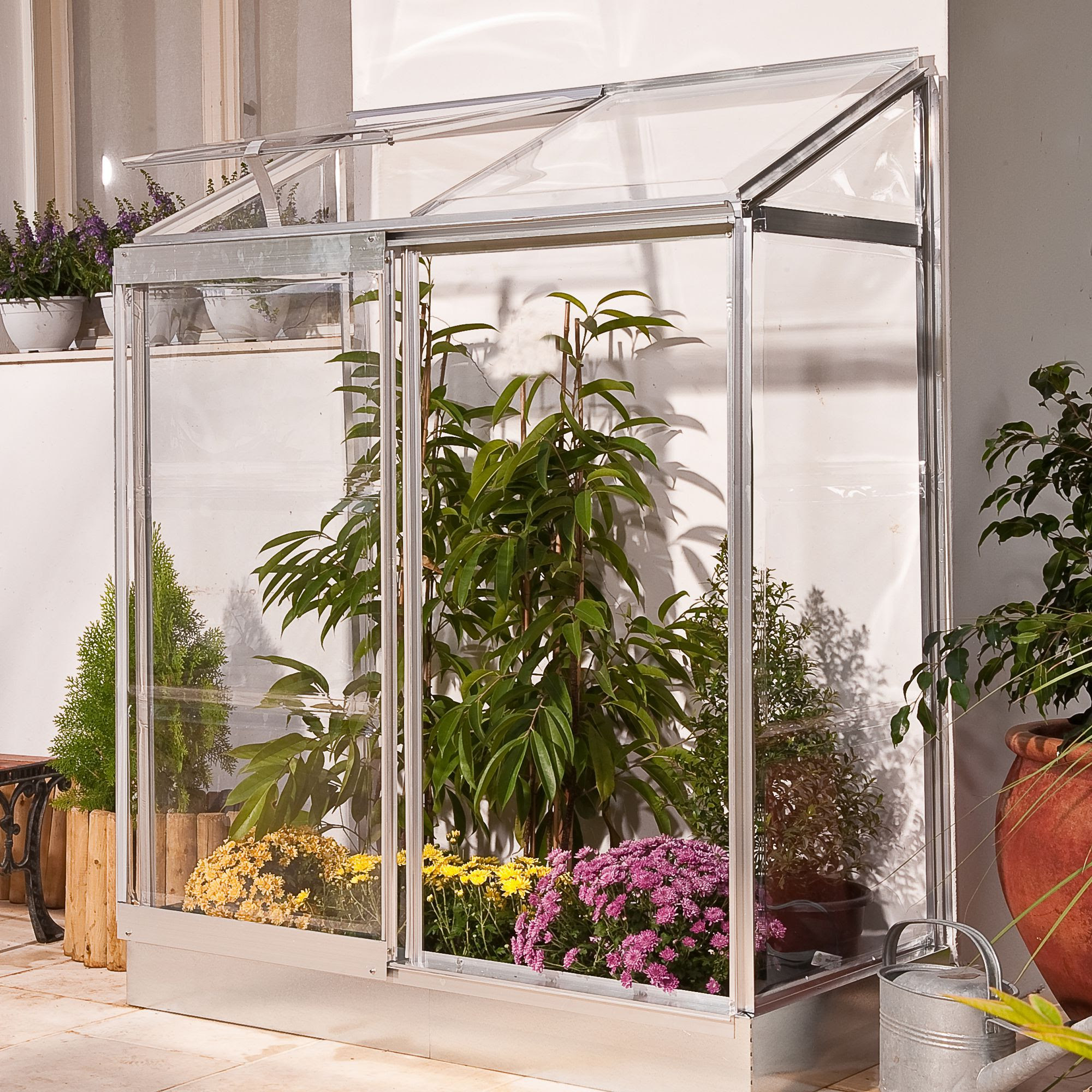 B Q 4X2 Polycarbonate Lean To iMinii iGreenhousei B Q 4X2 Polycarbonate Lean To iMinii iGreenhousei