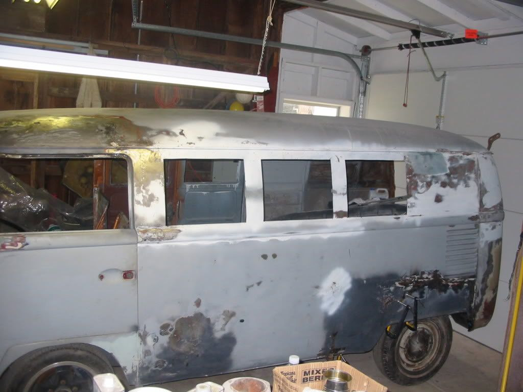 The bus close to when I got it