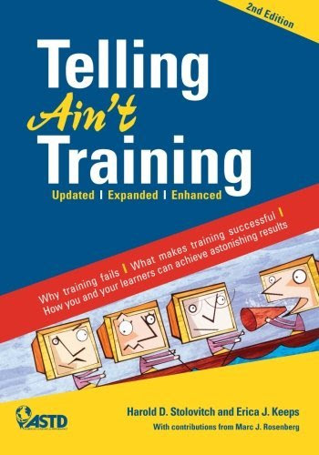 Telling Ain't Training: Updated, Expanded, Enhanced