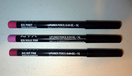 nyx lipliners