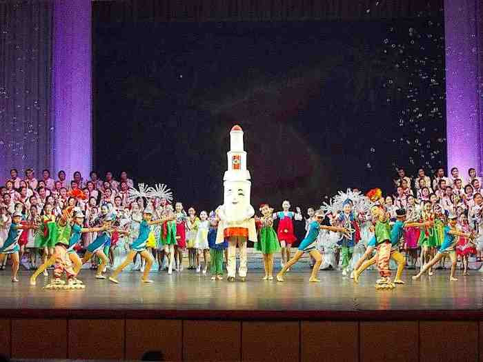 Shocking North Korean Kids' Show Photo