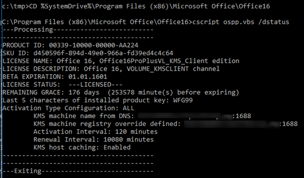 How To Check The Office 2016 Office 365 License Activation Status Windows Os Hub