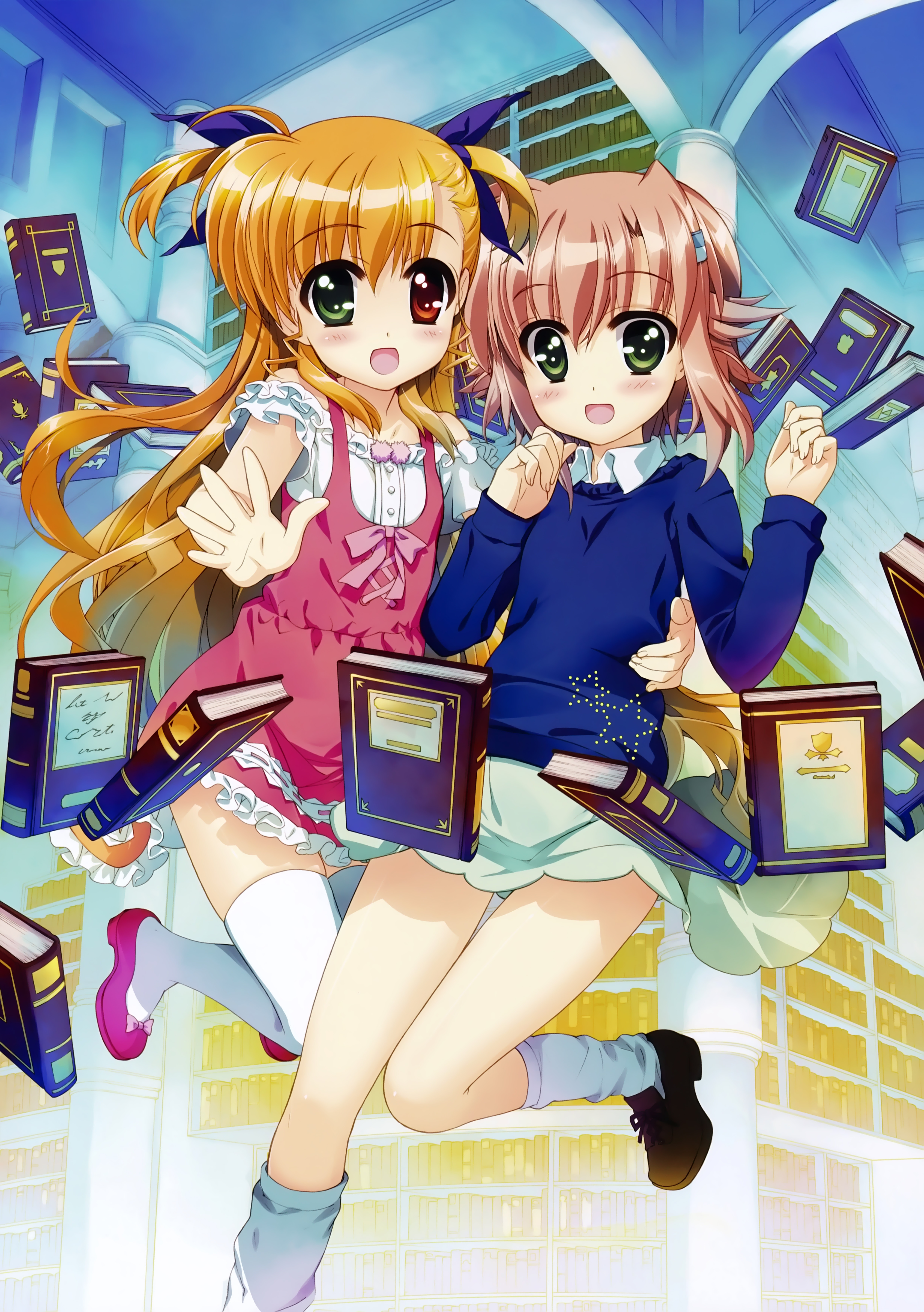 Mahou Shoujo Lyrical Nanoha Vivid Vivio Takamachi Rinaldi Miura Minitokyo