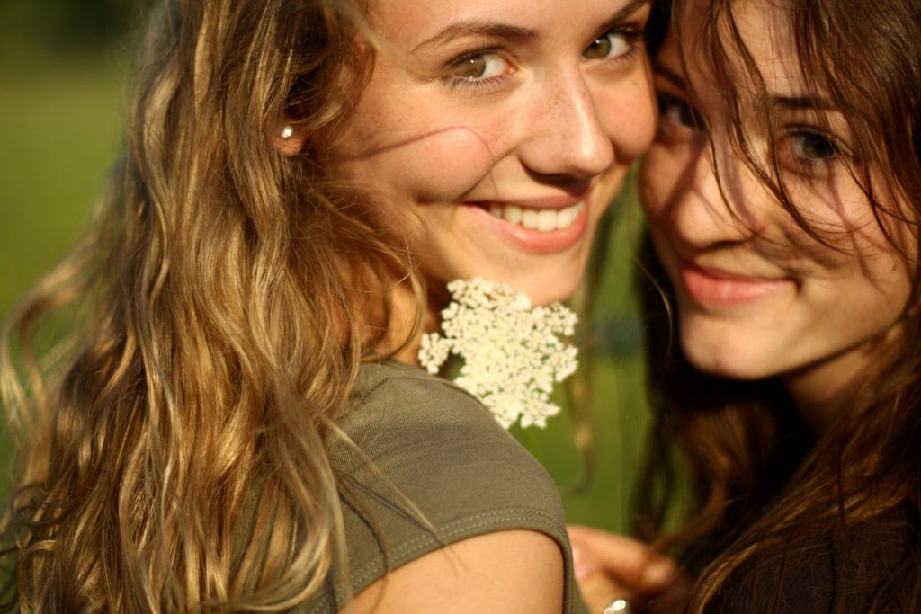 Girls Smiling