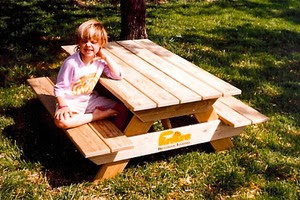 Picnic Table Kid-Size Woodworking Plan by Plans4Wood eBay