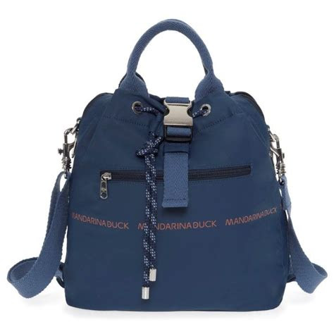 mandarina duck zaino backpack utility hvt dark denim