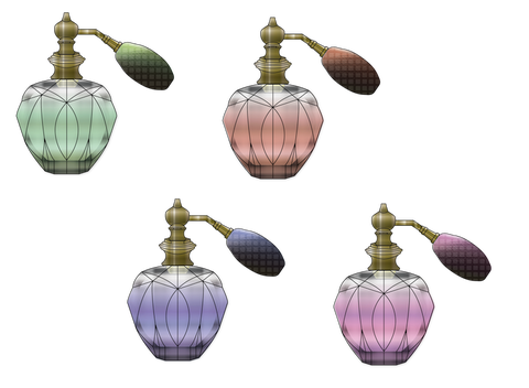 アイコン 香水瓶 フリー素材 Adobe Illustrator デザイナーを目指すブログ アドビ イラストレーター