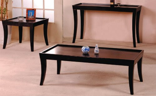 3-pc Pack Coffee / End Table Set in Espresso Finish ADS40228