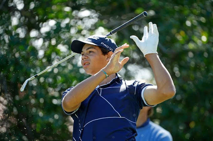 Charlie Woods, 15, bombarded by rowdy fans as qualifying attempt for PGA Tour event falls short