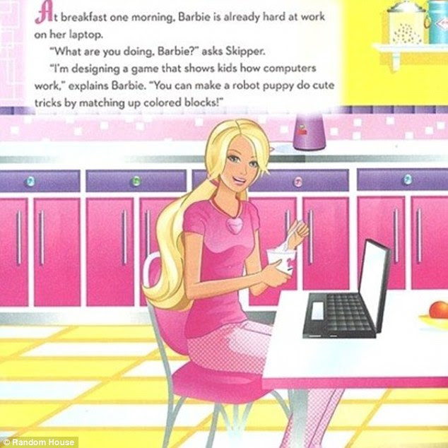  Barbie  book I Can Be a Computer  Engineer misogynistic 