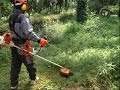 Professional garden tool 43cc Gasoline Hand Push Wheeled Brush Cutter
portable cutter saw 1.47KW7500rpm