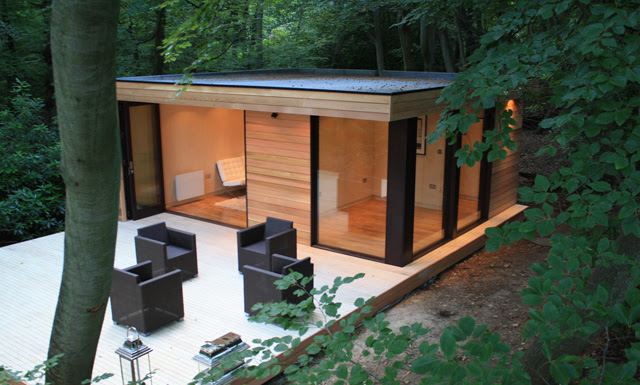 Modern Eco-Friendly Garden Studio in London DigsDigs