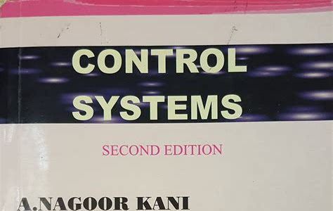 Read Online control systems by nagoor kani pdf BookBoon PDF