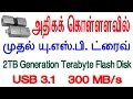 அதிகக் கொள்ளளவில் முதல் யு.எஸ்.பி. ட்ரைவ் 2 TB | World’s Largest USB Flash Drive