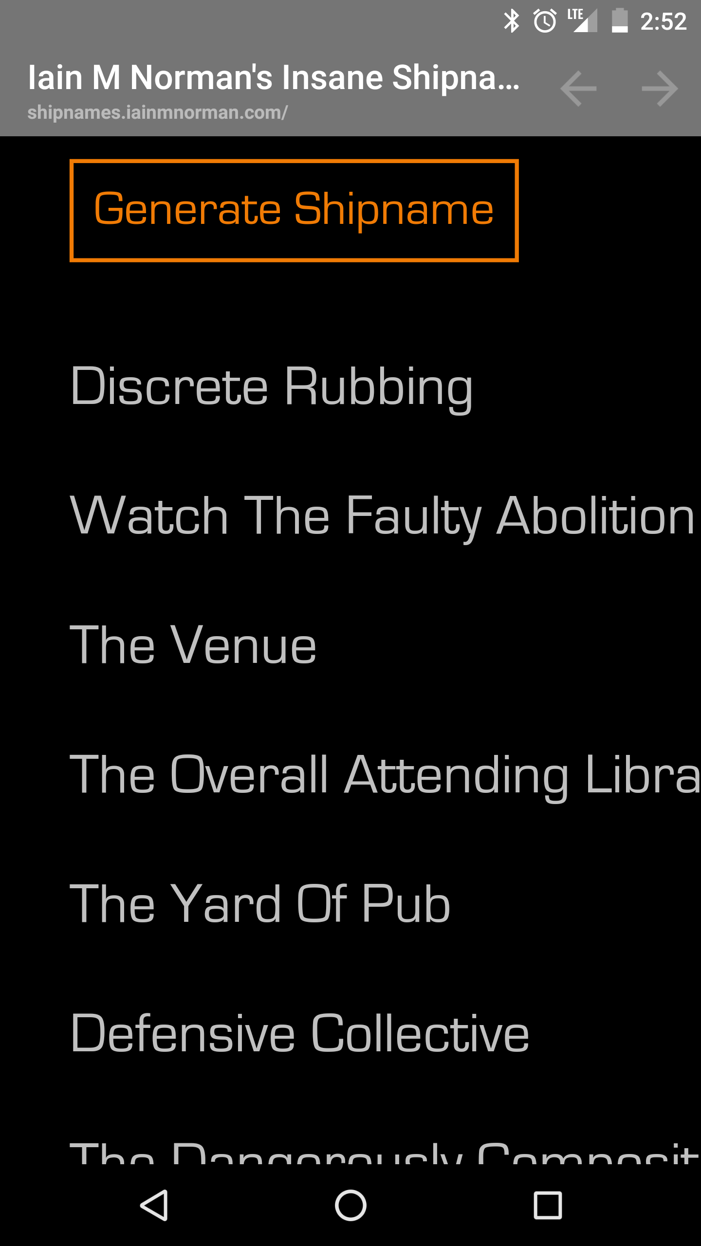 Insane Shipname Generator V2 0 Elitedangerous