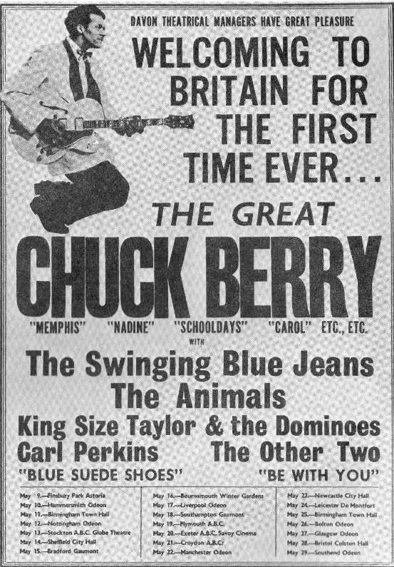 Image result for chuck berry vintage poster