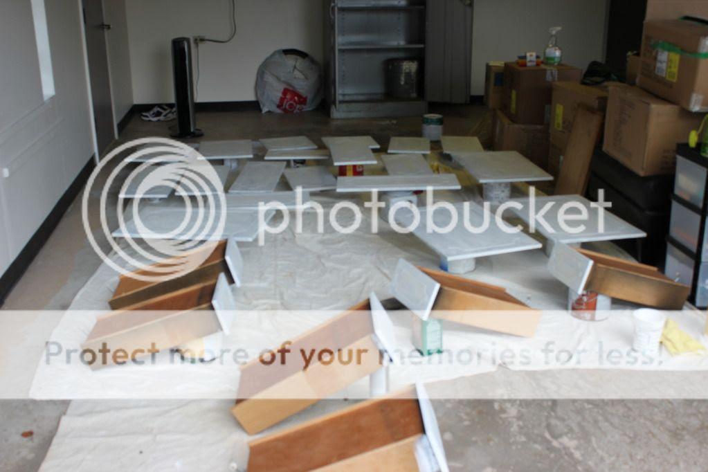 DIY Kitchen Cabinet Process