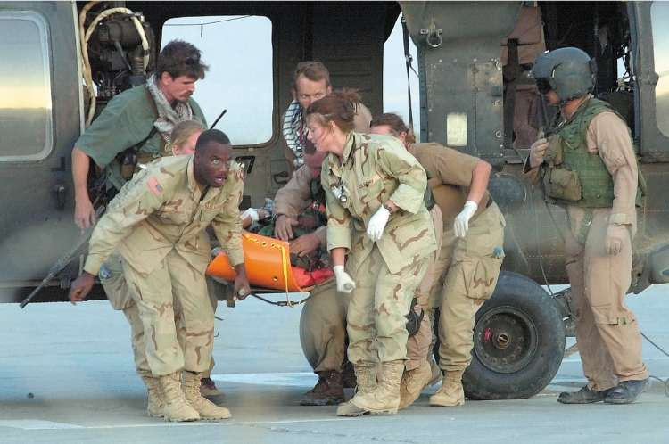 File:Speer at Bagram being unloaded by the 396th Medical.jpg