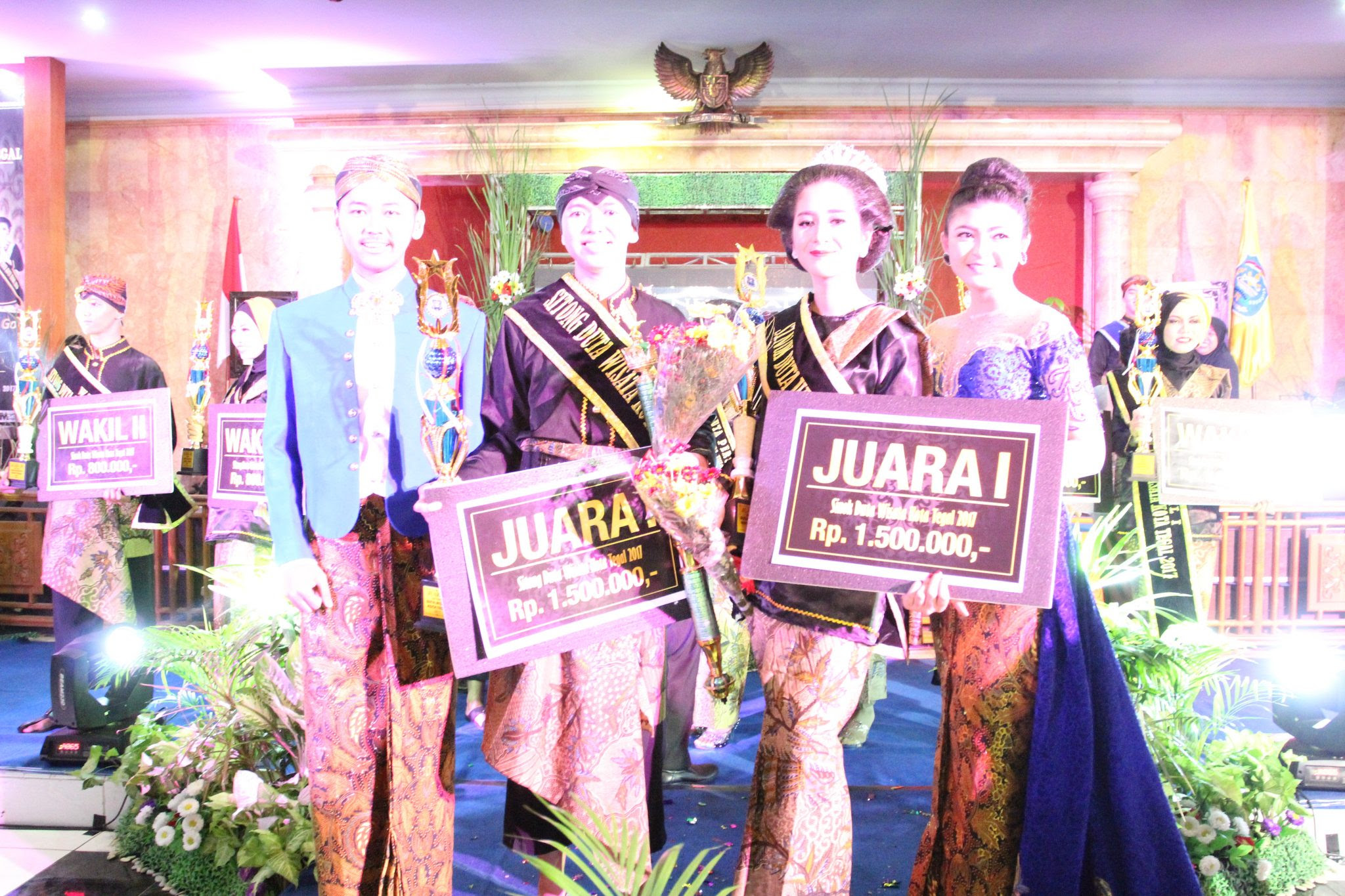 Berikut Pemenang Pemilihan Sinok Sitong Duta Wisata Kota