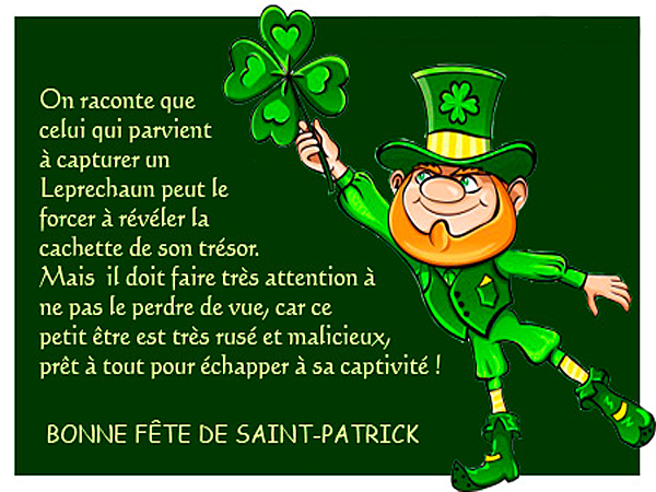 Dicton De La Saint Patrick