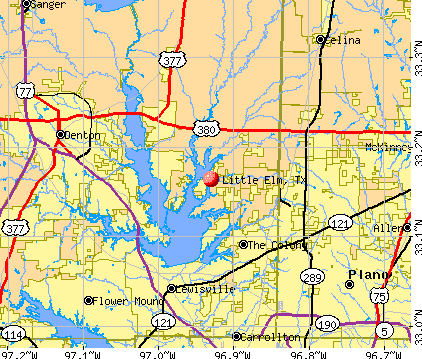 Little Elm Texas Map Little Elm, Texas (TX 75068) profile: population, maps, real 