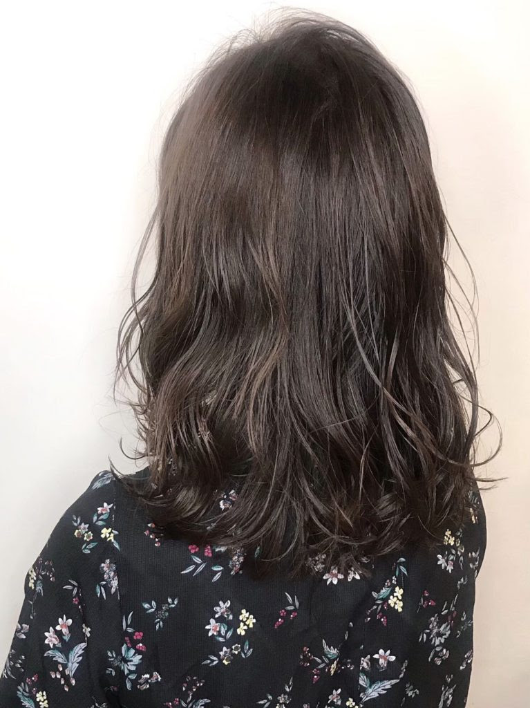 おすすめヘアカラー 秋向けバイオレットグレージュです スノードロップ Snowdrop 阿佐ヶ谷 荻窪 吉祥寺の駅近の美容室