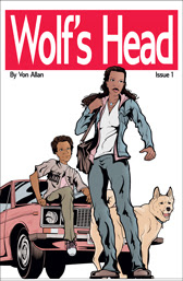 Wolf's Head Issue 1 cover by Von Allan