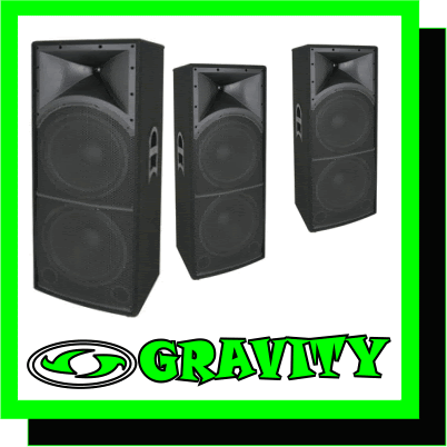 Hands Free Speaker   on Citronic Dual 15   Speaker Cabinet   Disco   Dj   P A  Equipment