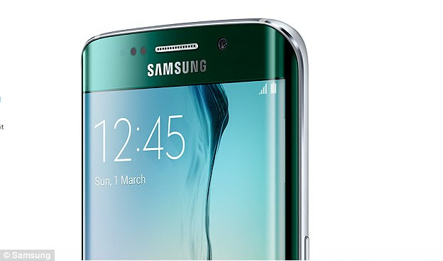 Earlier this month, Samsung revealed its next generation of Galaxy phones, including the Galaxy S6 Edge (pictured), which features a curved 5.1 inch display