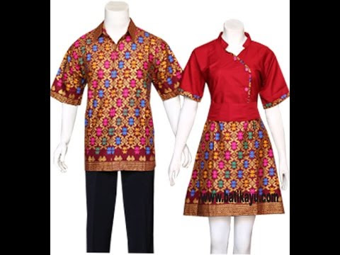 Model Seragam Baju Batik Natal Keluarga Terbaru E  Seragam Batik Natal  E  Bb Adc Youtube