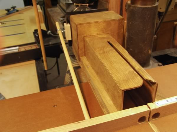 so I make a new dust hood, modify the fence, change the guard, and add ...
