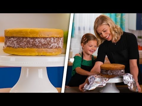 Adorable Kid Makes Gigantic Ice Cream Sandwich For Mom | Kids Give the Scoop by So Yummy
