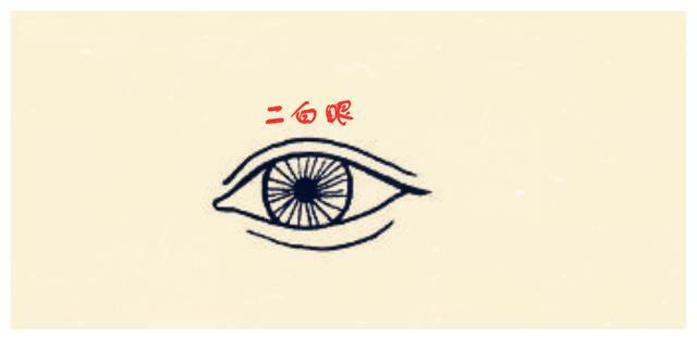 一白眼 二白眼 三白眼 四白眼 四种眼睛四种命 你是哪
