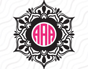 Download Mandala Silhouette At Getdrawings Free Download
