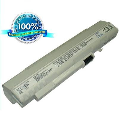 Cameron Sino Acer Aspire One A110 A150 9 Cell Extended Battery 7800mAh White