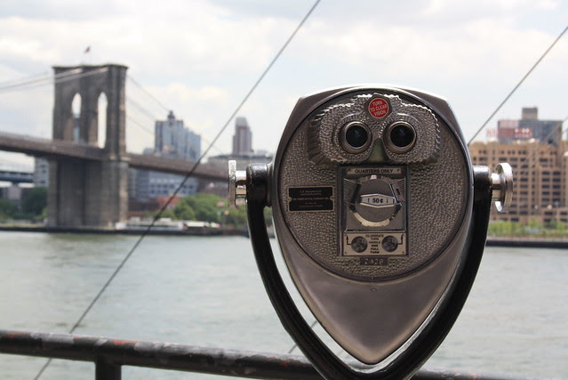 Viewing the Brooklyn Bridge
