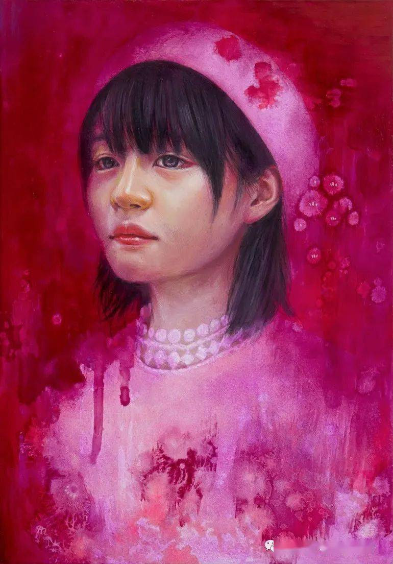 日本浪漫主义女画家西脇恵 Megumi Nishiwaki 作品 玉台博雅科技女性艺术家网