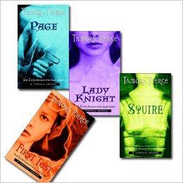 Protector of the Small 4 book set quartet Tamora Pierce First Test Page Squire Lady Knight, by Tamora Pierce