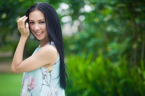 Hình ảnh Huyền Ny khoe vẻ đẹp tinh khôi trong nắng mai số 8