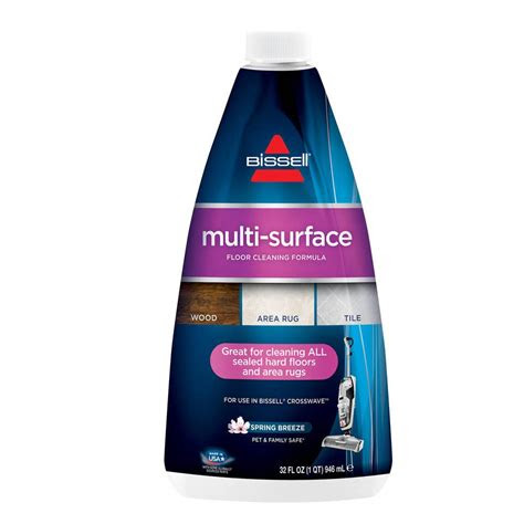 Homes with pets must be cleaned carefully, as pets may often be unable to resist the temptation of tasting the floor cleaner. BISSELL 32oz MultiSurface Floor Cleaning Formula for