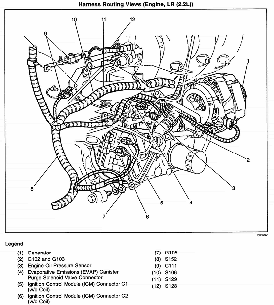2003 S10 Vacuum Line Diagram