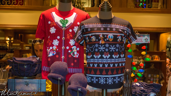 Disneyland Resort, Disney California Adventure, Buena Vista Street, Christmas Time, Christmas, 2014, Ugly, Sweater, Shirt