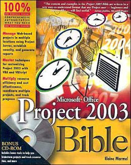 Microsoft Office Project 2003 Bible Edition 4 By Elaine