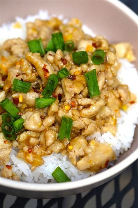 ground chicken dinner recipe orange sauce silver spoons