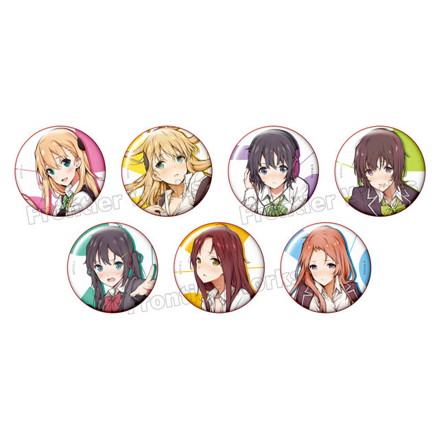 Tvアニメ ゲーマーズ トレーディング缶バッジ フロンティアワークス