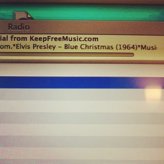 Putting the tree up - Dec 2012